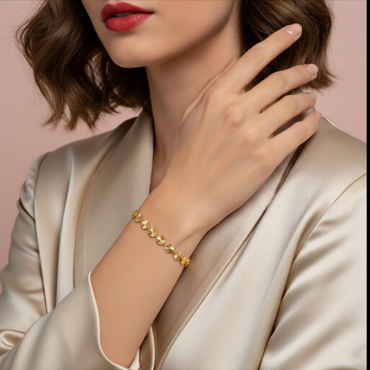 Bracelet Bracelet  SIGNATURE Plaque Or - Orelea Paris