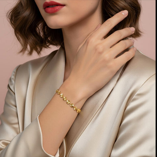 Bracelet Bracelet  SIGNATURE Plaque Or - Orelea Paris